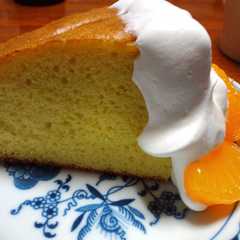 甘さ控えめスポンジケーキ-レシピのメイン写真