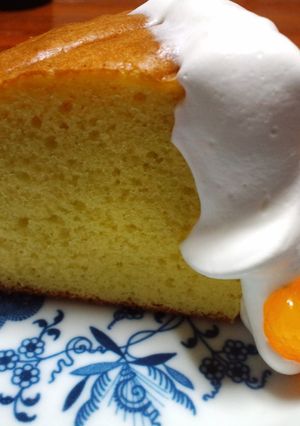 甘さ控えめスポンジケーキ-レシピのメイン写真