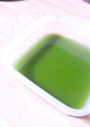 ダイエット中にも！抹茶寒天スイーツ-レシピのメイン写真