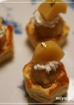 市販のお菓子パイで、簡単おめかしパイ♪-レシピのメイン写真