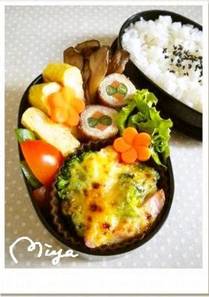 お弁当♢魚肉ソーセージの味噌マヨグラタン-レシピのメイン写真