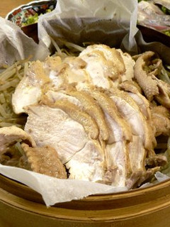簡単・鶏もも肉ともやしのせいろ蒸し-レシピのメイン写真