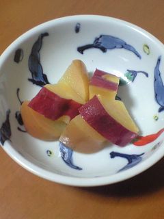 リンゴとさつまいもの甘煮-レシピのメイン写真