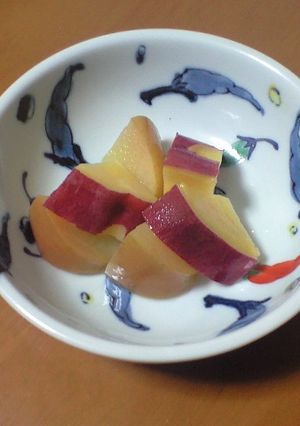 リンゴとさつまいもの甘煮-レシピのメイン写真