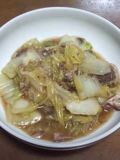 かんたんさば缶煮(白菜カット)-レシピのメイン写真