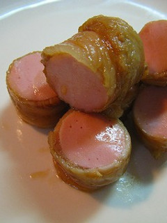 魚肉ソーセージの豚バラ巻き-レシピのメイン写真