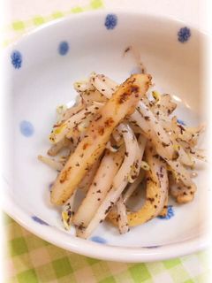 【簡単】もやしのゆかりポン酢炒め★-レシピのメイン写真