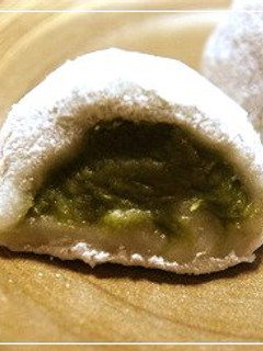お正月の御餅で、抹茶大福♪-レシピのメイン写真