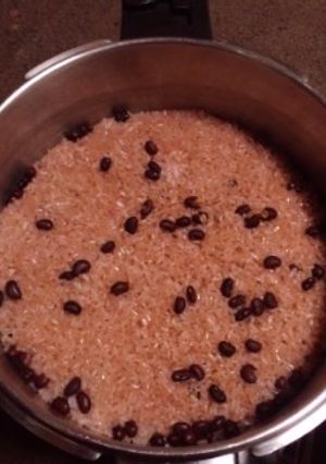 簡単圧力鍋de綺麗なお赤飯-レシピのメイン写真