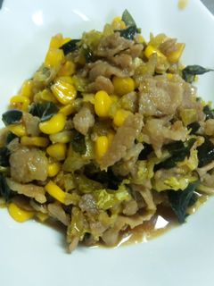 簡単!!生姜焼き風味の野菜炒め-レシピのメイン写真