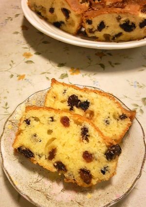 ラム酒漬ドライフルーツのパウンドケーキ-レシピのメイン写真