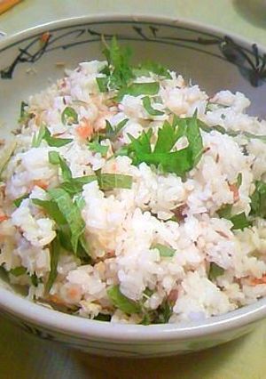 アジの干物と梅干しの混ぜご飯-レシピのメイン写真