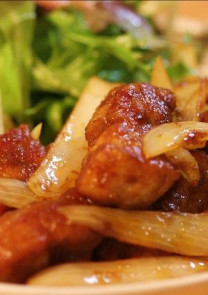 ガッツリ！豚バラの甘辛カレー炒め-レシピのメイン写真