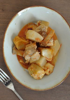 根菜のトマト煮込み-レシピのメイン写真