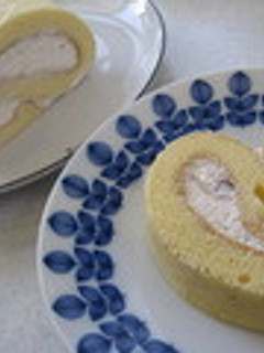 マロンたっぷりロールケーキ 【クリーム】-レシピのメイン写真
