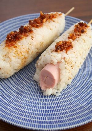 おさかなソーセージのきりたんぽドック！-レシピのメイン写真