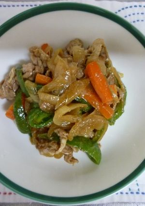 豚肉とピーマンの味噌煮-レシピのメイン写真
