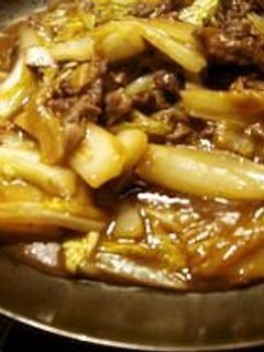 ◆白菜と牛肉のオイスターソース炒め◆-レシピのメイン写真