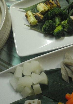 ♡味噌フォンデュ～根菜を食べつくす～♡　-レシピのメイン写真
