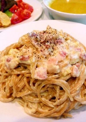 子供も喜ぶ★失敗しない★簡単カルボナーラ-レシピのメイン写真
