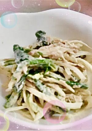ほうれん草とたまねぎのサラダ♪-レシピのメイン写真