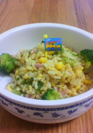 子供が喜ぶチャーハン-レシピのメイン写真