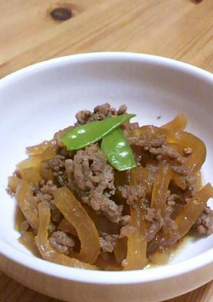大根と豚ひき肉の簡単煮-レシピのメイン写真