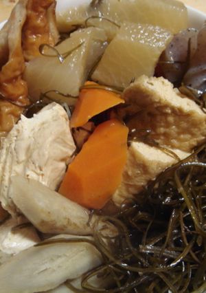 郷土の味：おおつもの煮物-レシピのメイン写真