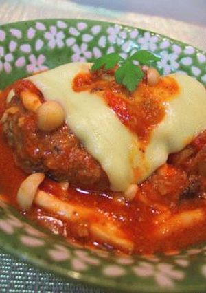 あたしんちの♪トマト煮込みハンバーグ-レシピのメイン写真