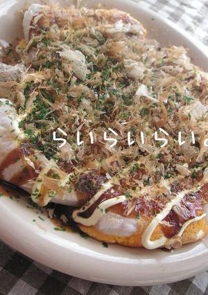 お餅でお好み焼き風！-レシピのメイン写真