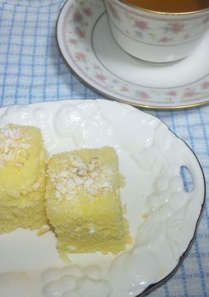 電子レンジで簡単レモンシフォンケーキ-レシピのメイン写真