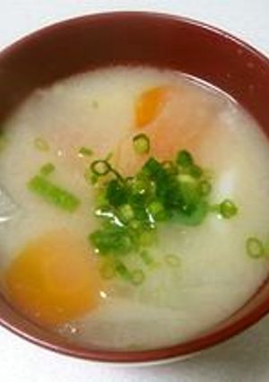 白だし白味噌のお味噌汁-レシピのメイン写真
