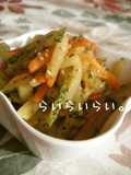 お弁当に!じゃがいものシャキシャキ炒め♪