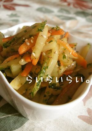 お弁当に!じゃがいものシャキシャキ炒め♪-レシピのメイン写真