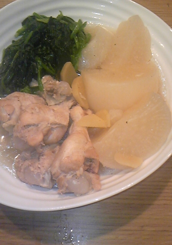 鶏手羽元と大根のしょうがスープ煮-レシピのメイン写真