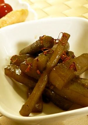 ご飯がすすむ・ごぼうとこんにゃくの炒め煮-レシピのメイン写真