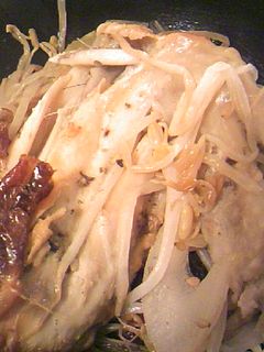 鶏肉ともやしの焼肉のタレコチュジャン炒め-レシピのメイン写真