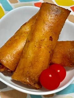 超簡単☆ジャーマンぽてと春巻き♪♪-レシピのメイン写真