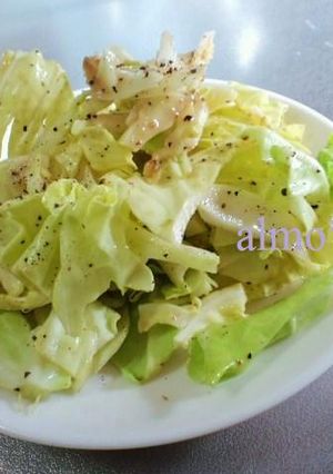 キャベツのアンチョビサラダ-レシピのメイン写真