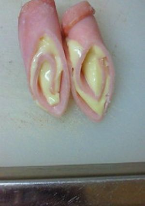 簡単！ハムロール　お弁当に-レシピのメイン写真