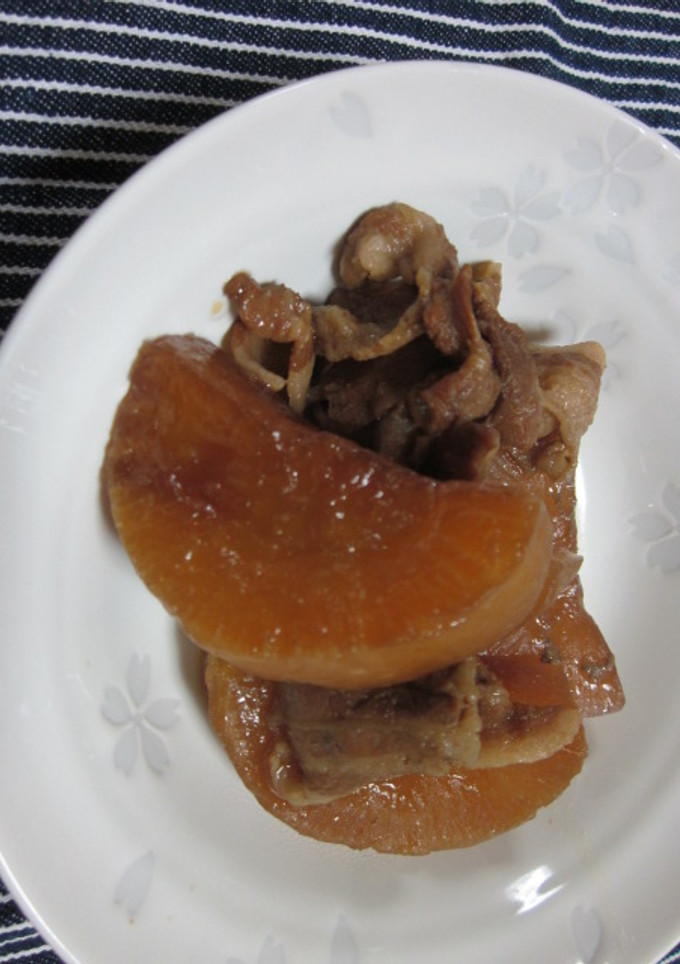 ☆大根の黒糖煮☆-レシピのメイン写真