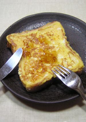 洗物最少 無駄なし フレンチトースト-レシピのメイン写真