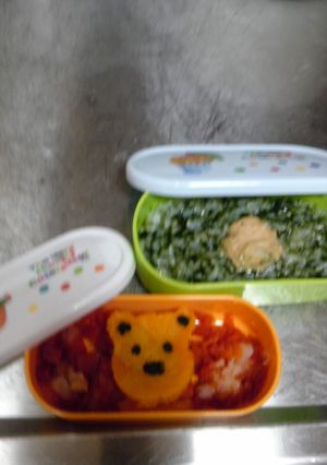 遅め離乳食のお弁当；　1歳-レシピのメイン写真