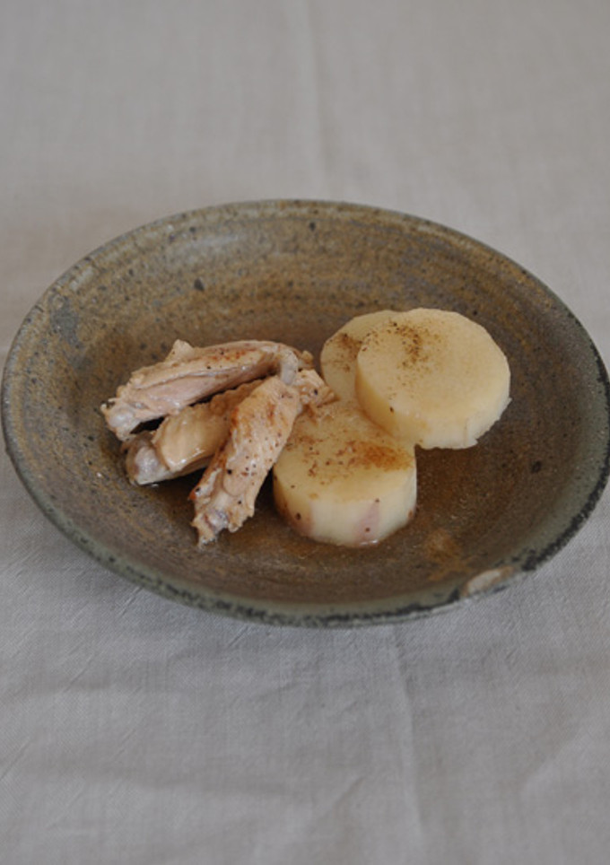長芋と鶏手羽のはちみつ煮-レシピのメイン写真