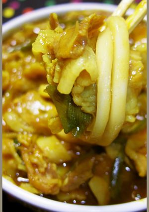 カレー研究会報告めんつゆ簡単カレーうどん-レシピのメイン写真
