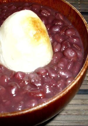 炊飯器でおしるこ-レシピのメイン写真