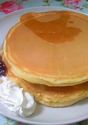 いつものパンケーキをちょっと美味しく♪-レシピのメイン写真
