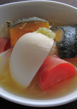マクロビ♪ ほっこり甘い野菜のスープ-レシピのメイン写真