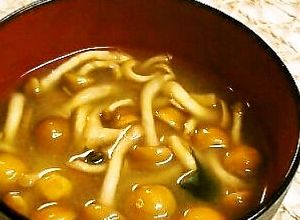 わかめとなめこの味噌汁（なめこ汁）-レシピのメイン写真