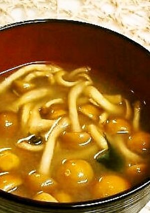 わかめとなめこの味噌汁（なめこ汁）-レシピのメイン写真